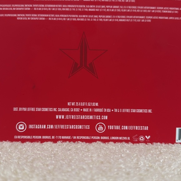 Jeffree Star The Blood Sugar Liquid Lipstick Vault Set- Red & Purple Shades - Picture 8 of 8